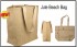 B895-02 - Jute Beach Bag